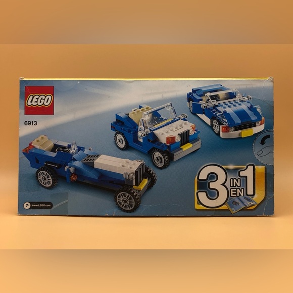 Lego Creator 3in 1 Blue Roadster - Picture 2 of 3